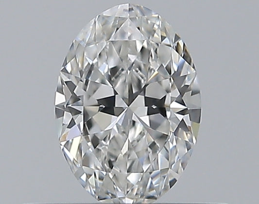 0.37CT OVAL VVS2 F WH