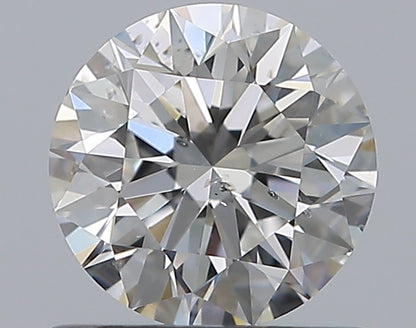 0.80CT ROUND SI2 F WH