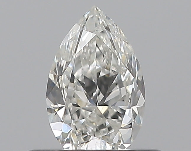 0.35CT PEAR SI1 G WH
