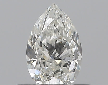 0.35CT PEAR SI1 G WH