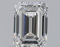 0.38CT EMERALD VVS2 E WH