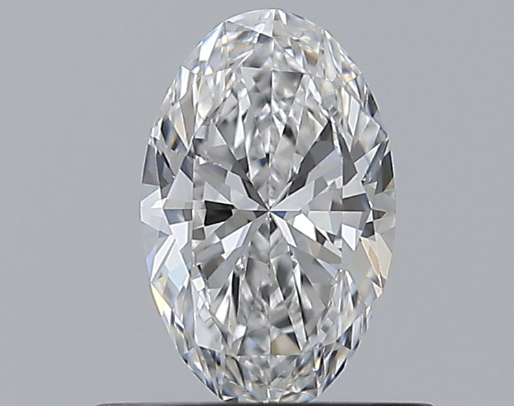 0.52CT OVAL SI1 D WH