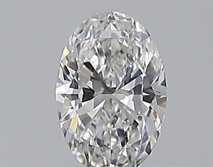 0.30CT OVAL SI1 D WH