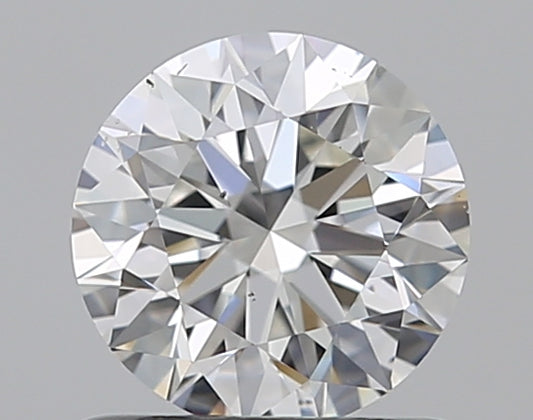 0.75CT ROUND SI1 G WH