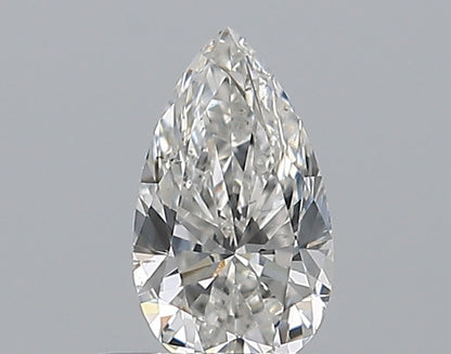 0.40CT PEAR SI1 G WH
