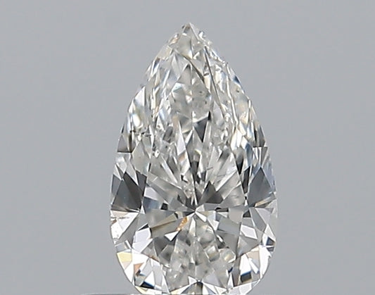 0.40CT PEAR SI1 G WH