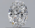 0.50CT OVAL SI1 D WH