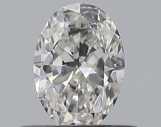 0.40CT OVAL SI1 F WH