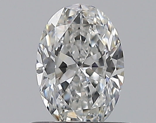 0.55CT OVAL VVS2 F WH
