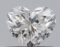 0.46CT HEART SI1 D WH