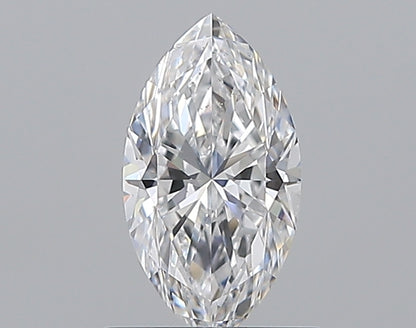 0.80CT MARQUISE SI1 D WH