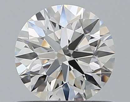 0.61CT ROUND VVS1 F WH