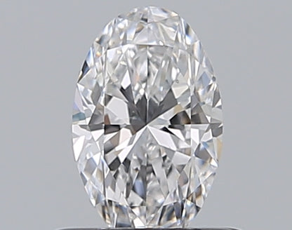 0.51CT OVAL SI1 D WH