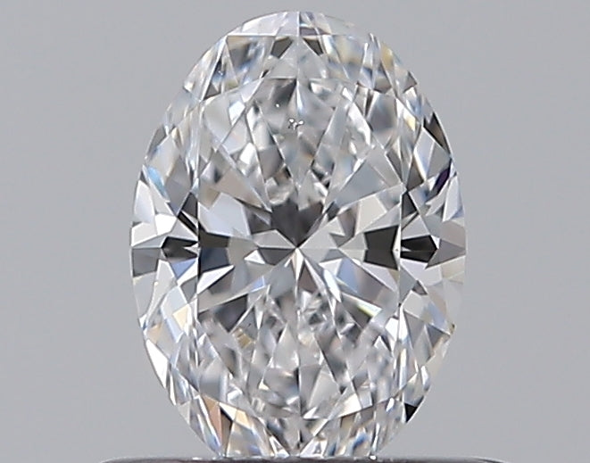 0.50CT OVAL SI1 D WH