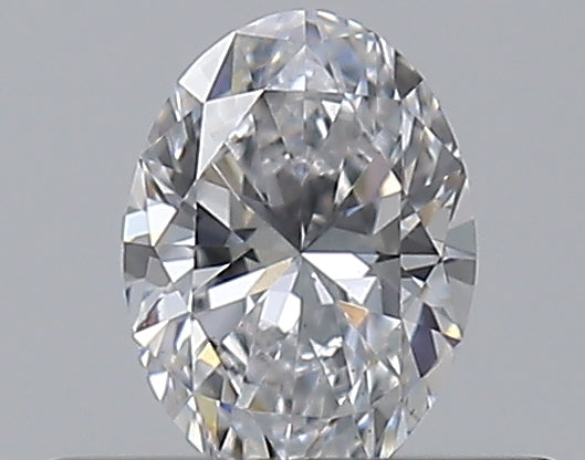 0.30CT OVAL SI1 D WH