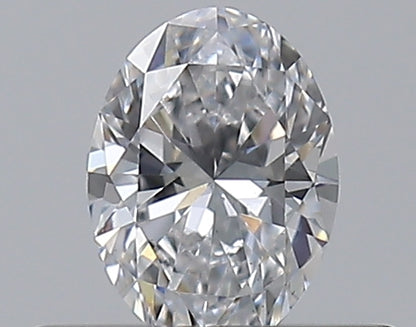 0.30CT OVAL SI1 D WH