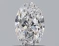 0.53CT OVAL VS1 D WH