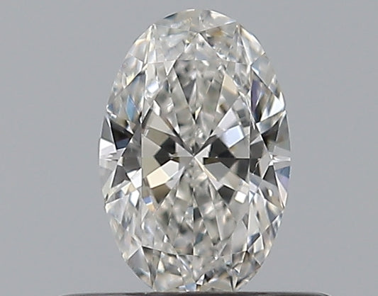 0.35CT OVAL SI2 G WH