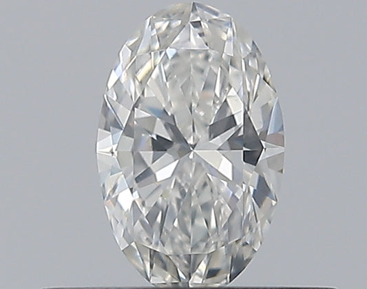 0.30CT OVAL SI1 G WH