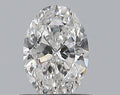 0.50CT OVAL SI2 F WH