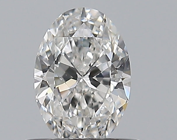 0.50CT OVAL SI2 F WH