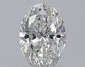 0.90CT OVAL SI2 G WH