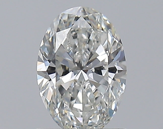 0.90CT OVAL SI2 G WH