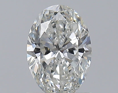 0.90CT OVAL SI2 G WH