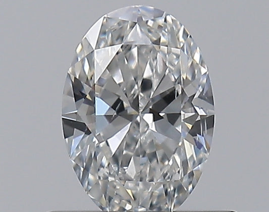 0.46CT OVAL SI2 F WH