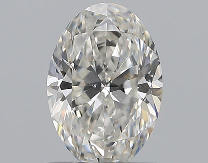 0.70CT OVAL SI1 G WH