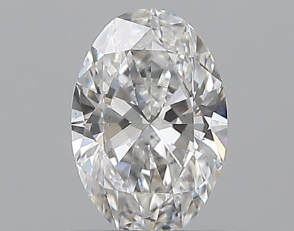 0.55CT OVAL SI1 F WH