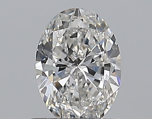 0.50CT OVAL SI2 E WH