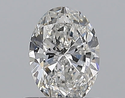 0.50CT OVAL SI2 E WH