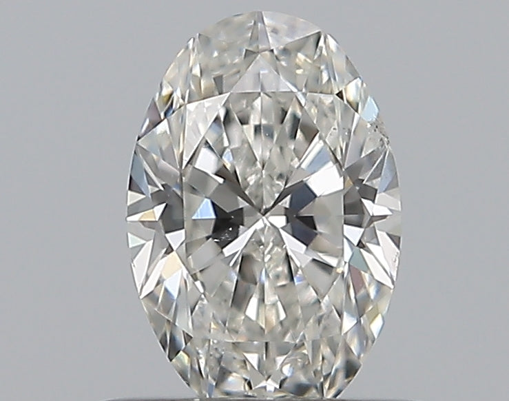0.51CT OVAL SI2 G WH