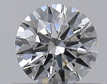 0.35CT ROUND VVS1 E WH