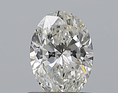 0.52CT OVAL SI2 G WH