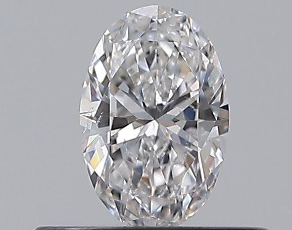 0.32CT OVAL SI2 D WH