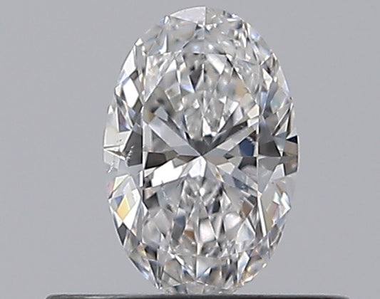 0.32CT OVAL SI2 D WH