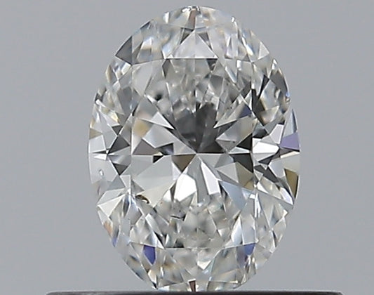 0.40CT OVAL SI1 F WH