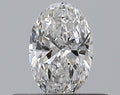 0.30CT OVAL SI1 D WH