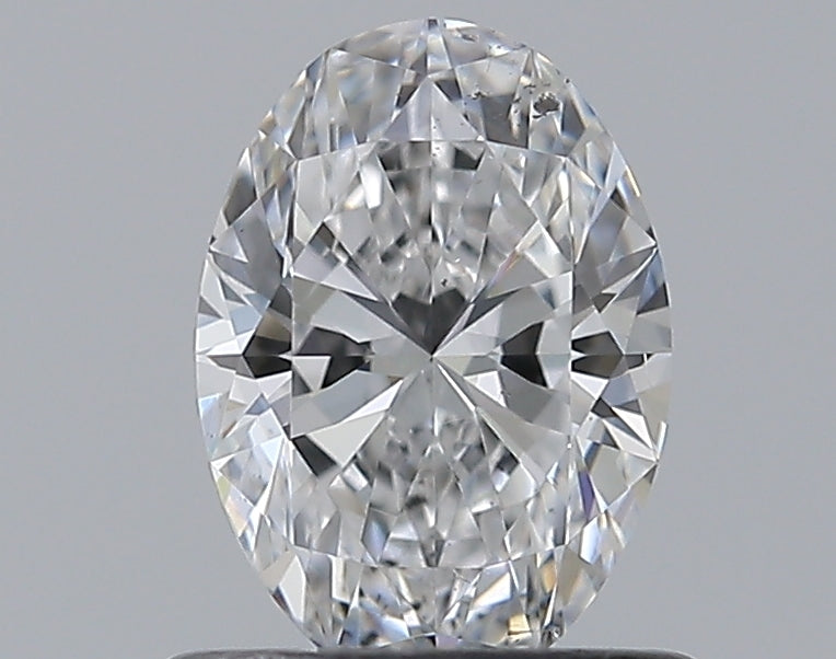 0.70CT OVAL SI2 D WH