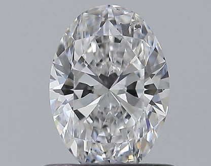 0.70CT OVAL SI2 D WH