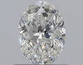 0.59CT OVAL SI1 F WH