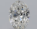 0.59CT OVAL SI2 F WH