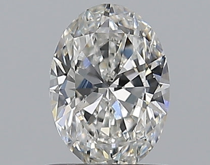 0.59CT OVAL SI2 F WH