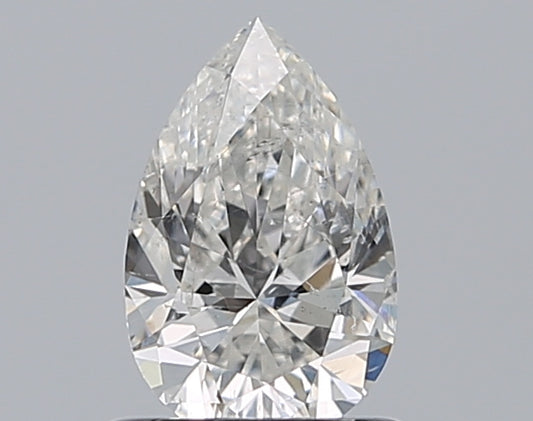 0.72CT PEAR SI2 G WH