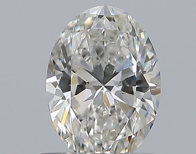 0.60CT OVAL SI1 G WH
