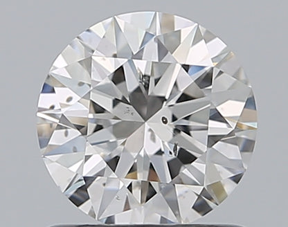 0.80CT ROUND SI2 F WH