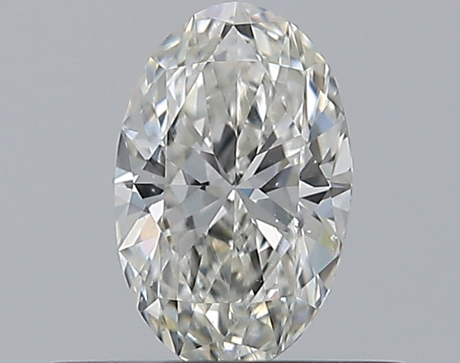0.38CT OVAL SI2 H WH