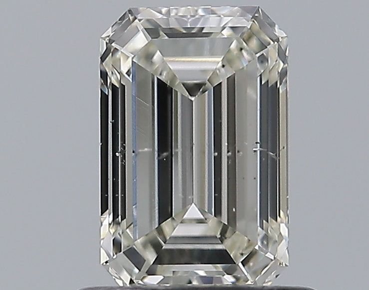 0.81CT EMERALD SI2 K WH